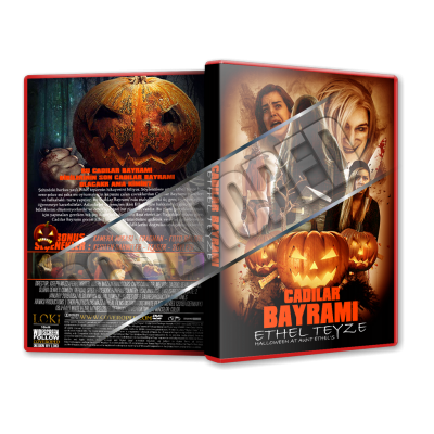 Halloween at Aunt Ethel's - 2018 Türkçe Dvd Cover Tasarımı